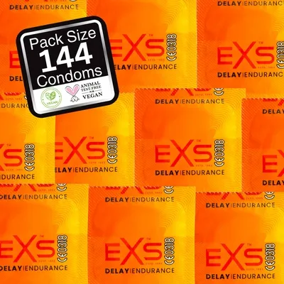 Préservatifs retardants DELAY ENDURANCE x144
