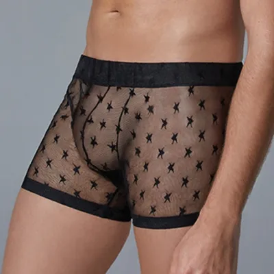 Boxer long fin STAR Allure Noir