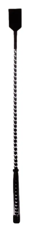 Devil Stick Cravache Sm en Cuir NUB NEON 72cm Noir-Blanc