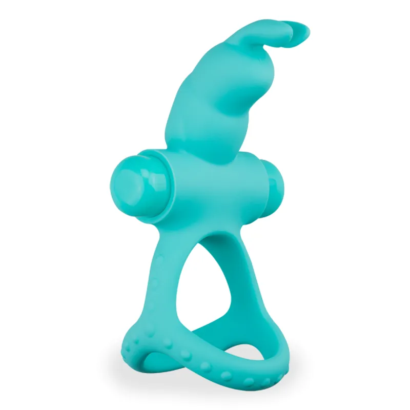 Triple anneau en silicone avec rabbit vibrant Passionate