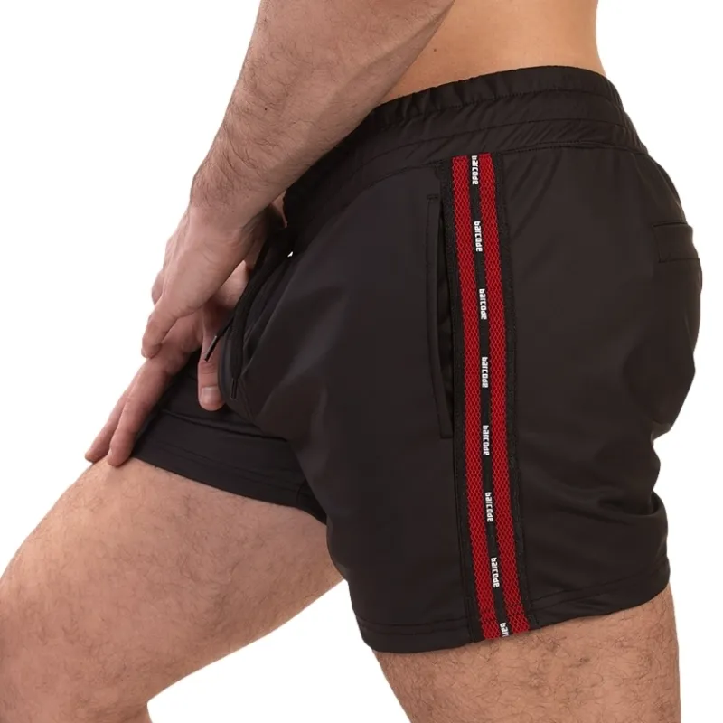 Short ZULU Noir-Rouge
