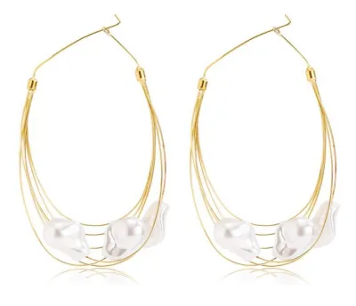 Boucles d'oreille GOLD EAR 10cm