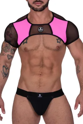Ensemble Jock et Top FREEDOM Noir-Rose