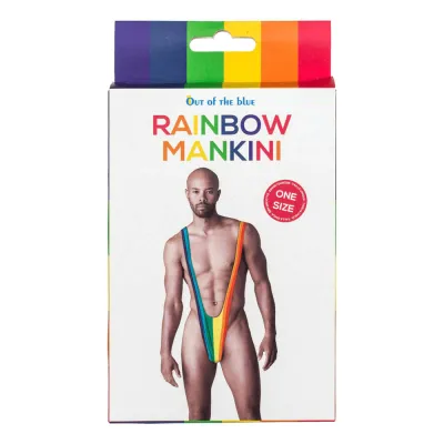 Mankini Rainbow - Taille unique