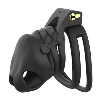 Cage de chasteté SPINO S 7.5 x 3 cm Noire