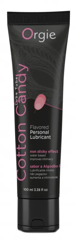 Orgie Lubrifiant aromatisé Barbe à papa 100ml