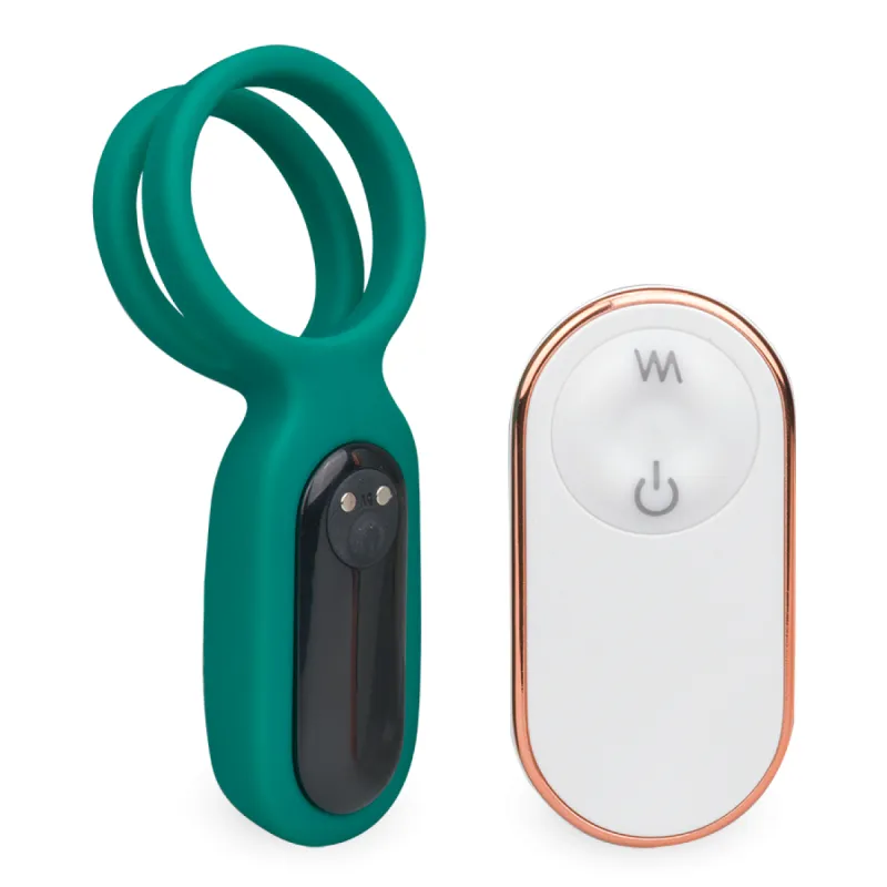 Double anneau vibrant avec stimulateur de clitoris Unity