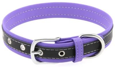 Collier Bicolore Simili CONTRASTED Violet