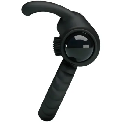 Anneau Vibrant Stimulateur Eudora Noir - Pretty Love