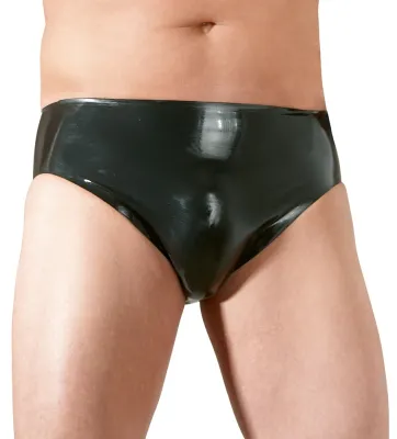 The Latex Collection Slip en latex avec Gode 14.5 x 3cm