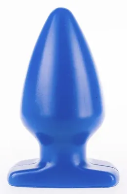 Plug anal FAT L I Love Butt 15.5 x 9 cm Bleu