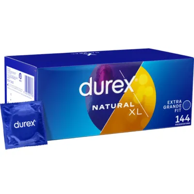 Préservatifs Natural XL boîte 144 - Durex