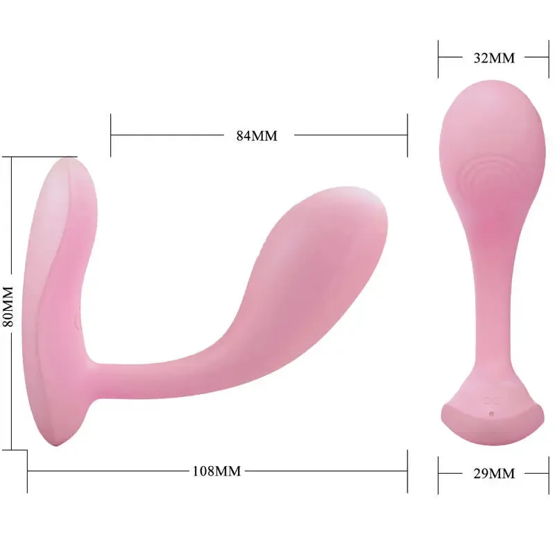 Vibromasseur Point G Baird Connecté Rose - Pretty Love