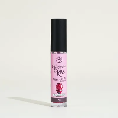 Gloss Vibrant Kiss - 10,3 cm  Fraise