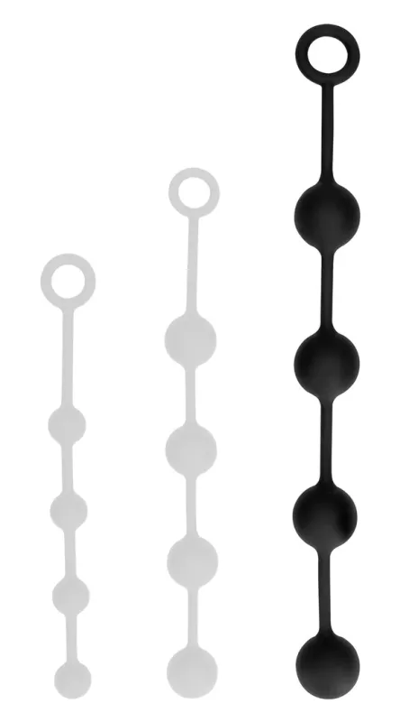 Boules anales CHAPBALLS Large 46 x 4.7 cm Noires