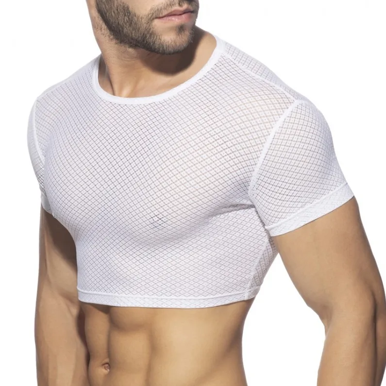 Addicted Crop Top FANTASY DIAMOND Blanc