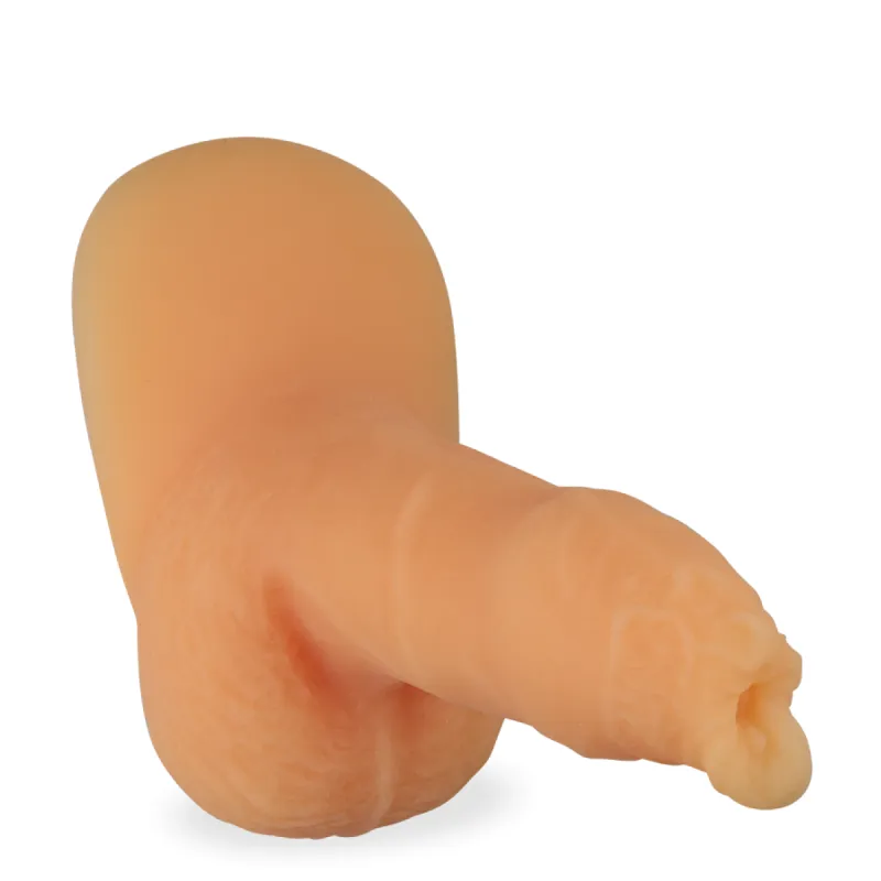 Prothèse pénis FTMPacker souple non circoncis en silicone Livio