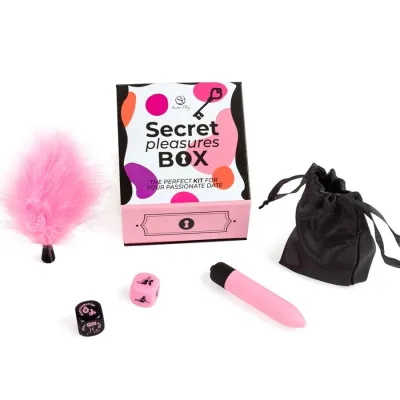 Coffret plaisir couples Dés coquins et balle vibrante - Secret Play
