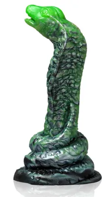 Gode Monstre Cobra SNUK 16 x 5.5 cm Vert