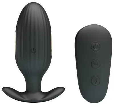 Plug Vibrant Électro ROYAL PLEASURE KELLY 8 x 3.4 cm