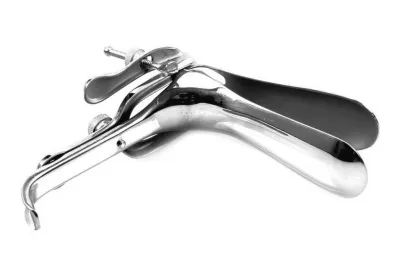 Speculum en métal STEEL 12 x 8 cm