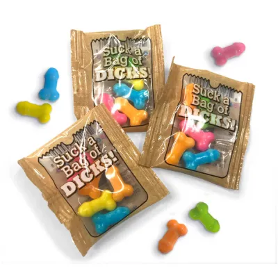 Sachet de bonbons zizi -