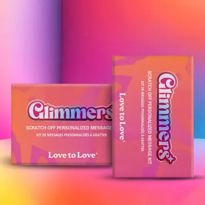 Cartes à gratter personnalisées Glimmers -