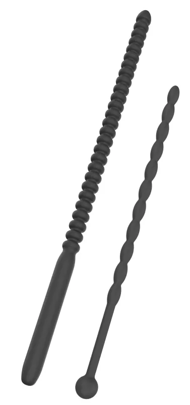 Tiges d'urètre RIBBED DILATORS Silicone
