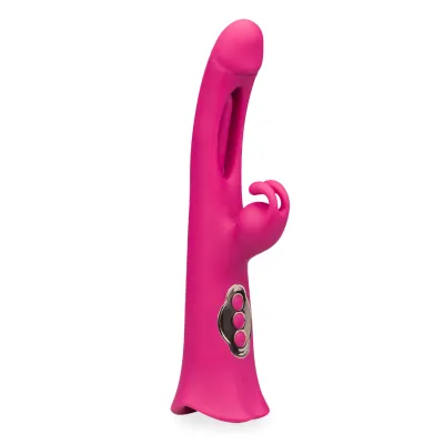 Vibromasseur rabbit flapping avec langue Peace