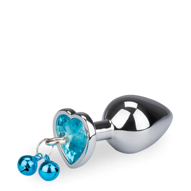 Bijoux anal rosebud grelots coeur