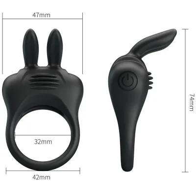 Anneau Vibrant Davion Rabbit - Pretty Love