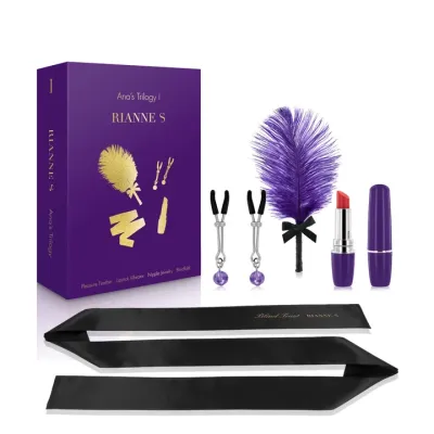 Coffret de bondage soft Ana's Trilogy I de Rianne's -