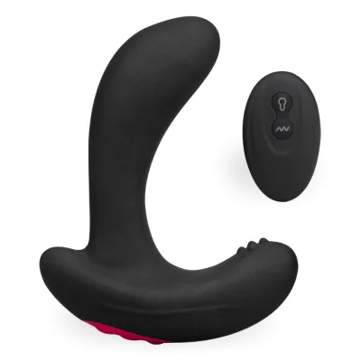 Vibromasseur anal Stimulateur de prostate gonflable vibrant Dublin - Noir