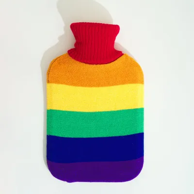 Bouillotte arc-en-ciel rainbow - 18 x 34 cm
