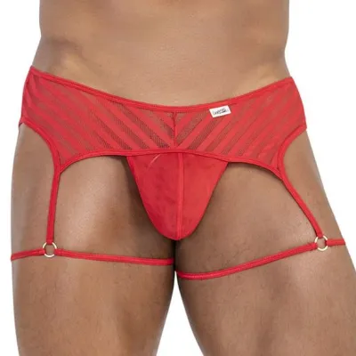 String Porte-Jarretelles HEDION Rouge