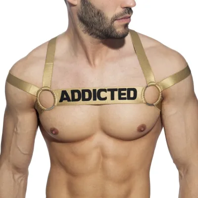 Harnais élastique MULTI BAND Doré