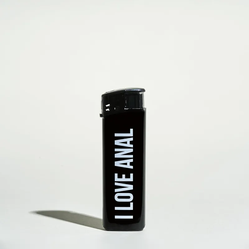 Briquet I love anal -  Noir