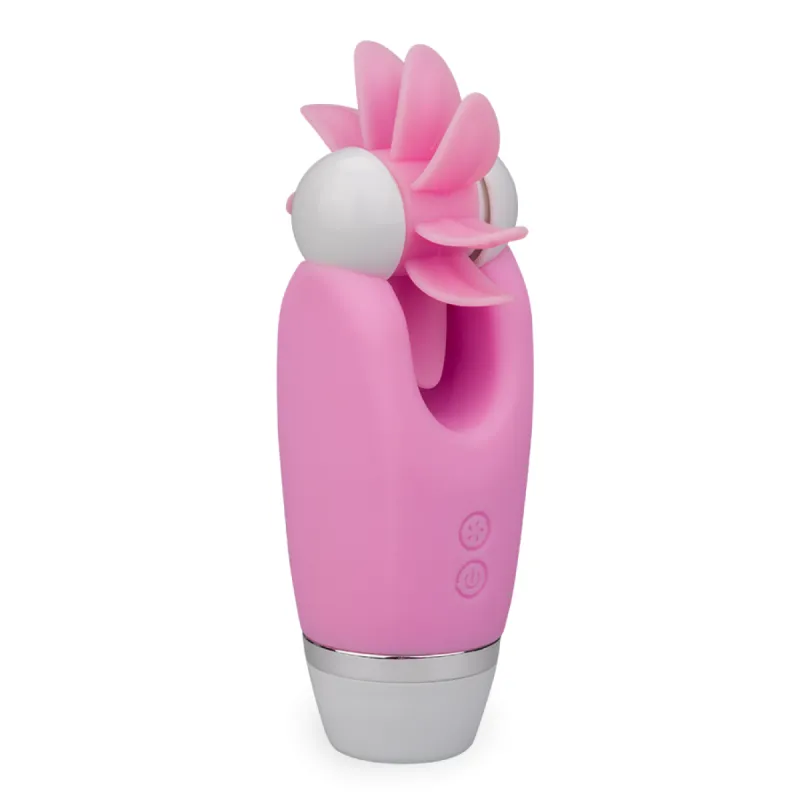 Stimulateur clitoris langues rotatives
