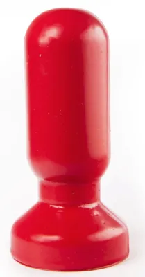 Plug anal ZIZI SHALLOW 10.5 x 5 cm Rouge