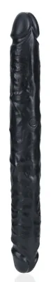 Double Gode STRAIGHT SLIM 30.5 x 3.5cm Noir