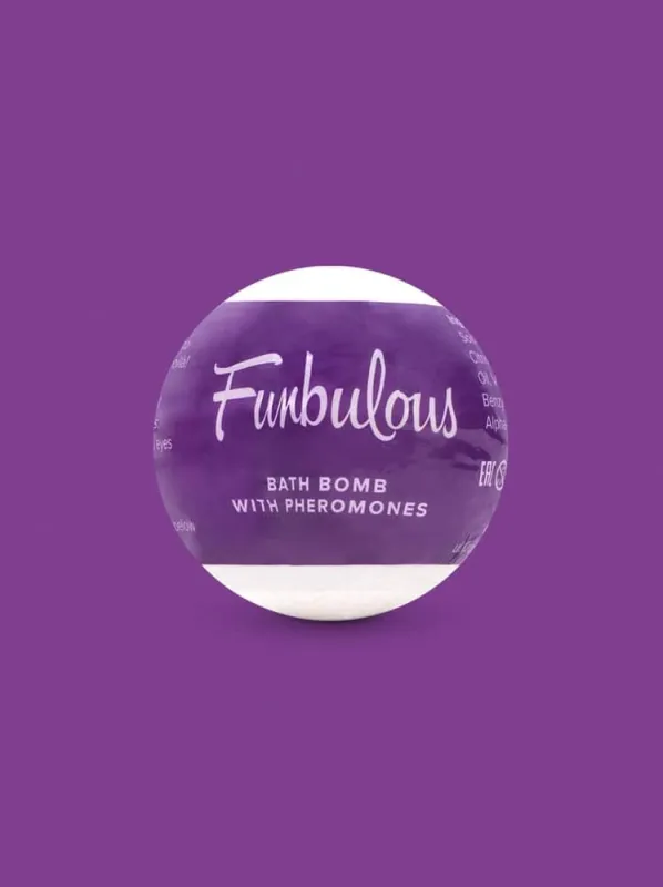 Boule de bain effervescente FUNBULOUS Violet