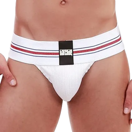 Barcode Berlin Jockstrap BORIS Blanc