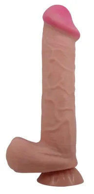 Gode Réaliste MENDEL 20.5 x 5cm Foncé