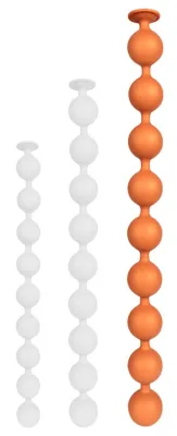 Chapelet anal NOCTY L 65 x 5.5 cm Orange