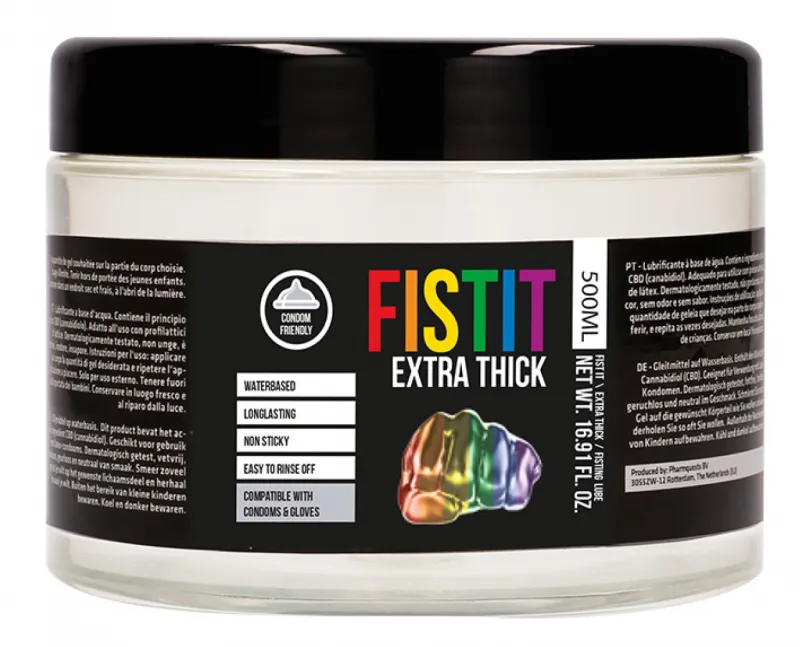 Lubrifiant Eau FIST IT Extra Thick Rainbow 500ml