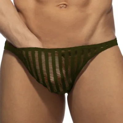 Addicted String HORNY THONG Kaki