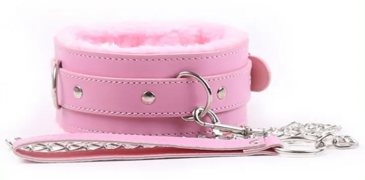 Collier-Laisse FUR Rose