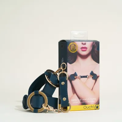 Menottes ajustables Halo de Ouch ! - 34,5 x 5,1 cm ajustables