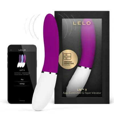 Vibro point G connecté Liv 3 de Lelo - 4,2 cm Rose