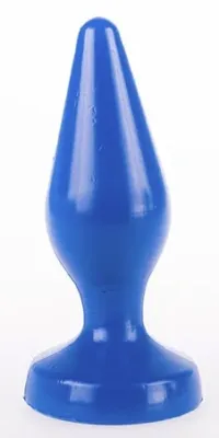 Plug anal CLASSIC S I Love Butt 11 x 4.3 cm Bleu